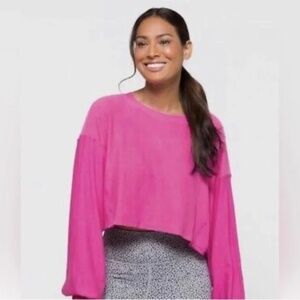 Free People Movement Cropped Surfside Sweatshirt